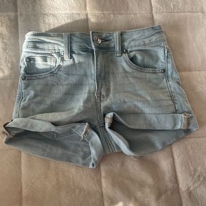 Light wash denim Jean shorts